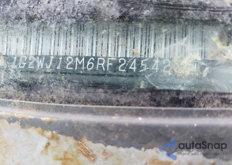 1994 Pontiac Grand Prix Se from USA, damaged, VIN 1G2WJ12M6RF245428